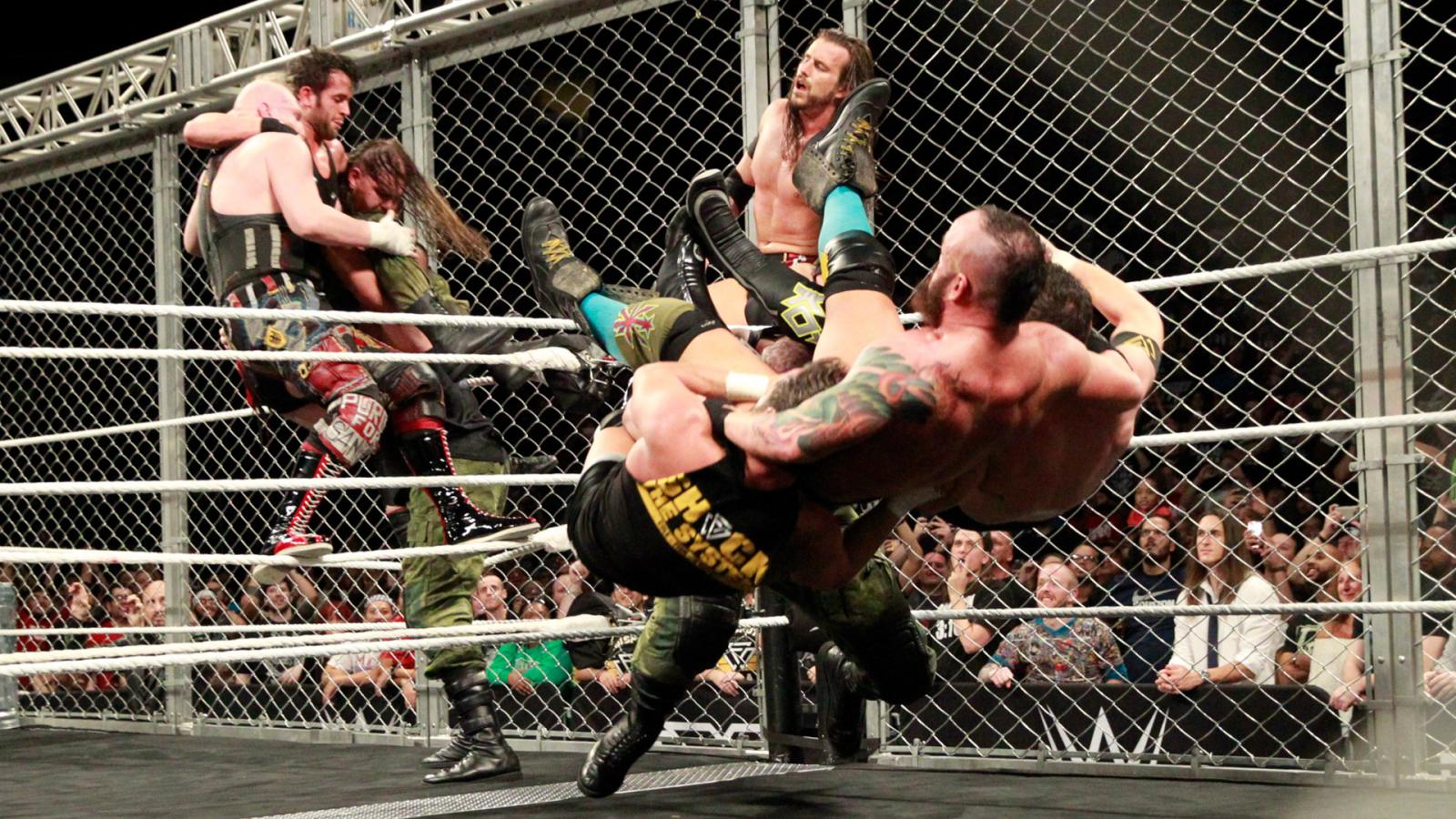 WWE-NXT-TakeOver-War-Games-War-Games-Sanity-vs-Undisputed-Era-vs-Authors-of-Pain-and-Strong