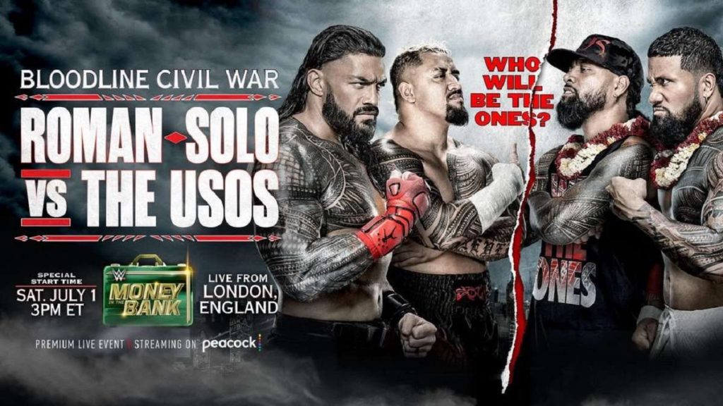Roman Reigns and Solo Sikoa vs. The Usos